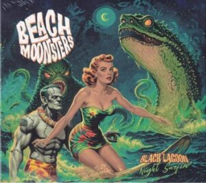Beach Moonsters - Black Lagoon Night Surfin'    (CD)