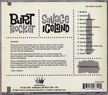 Burt Rocket - Savage Iceland (CD) - Image 2