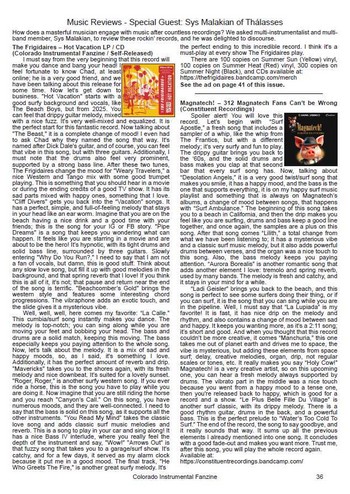 Colorado Instrumental Fanzine #6 (Magazine) - Image 4