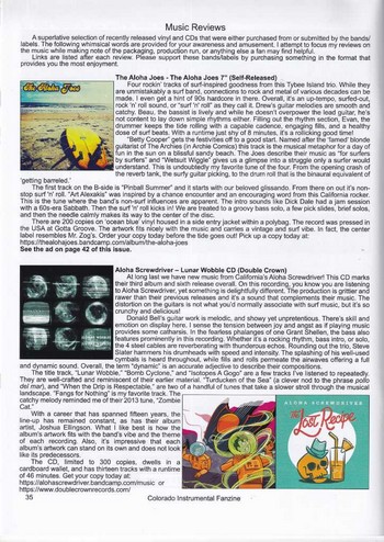 Colorado Instrumental Fanzine #3 (Magazine) - Image 3