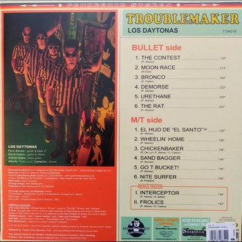 Los Daytonas - Troublemaker (LP) - Image 2