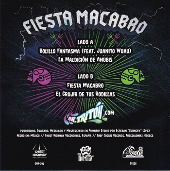 Dr. Triton - Fiesta Macabro (7"-EP) - Image 2