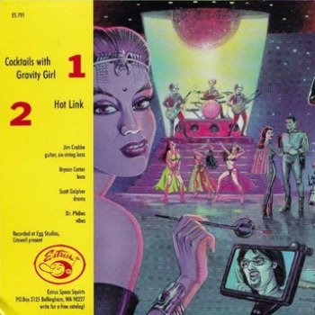 The Galaxy Trio - Cocktails with Gravity Girl (7") - Image 2
