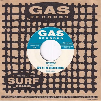 Jon & The Nightriders - Thunder over Rincon (7") - Image 2