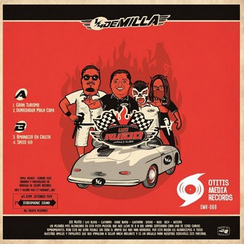 Los Ruido - 1/4 de Milla (7"-EP) - Image 2