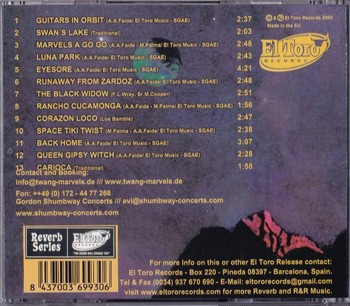 Los Twang Marvels - Guitars in Orbit (CD) - Image 2