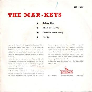 The Mar-Kets - Balboa Blue (7"-EP) - Image 2