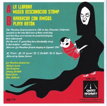 The Phantom Surfers - Cantan en Espanol! (7"-EP) - Image 2