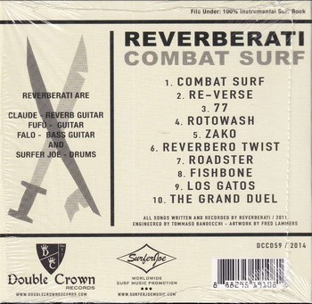 Reverberati - Combat Surf (CD) - Image 2