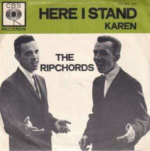 The Ripchords - Here I Stand   (7")