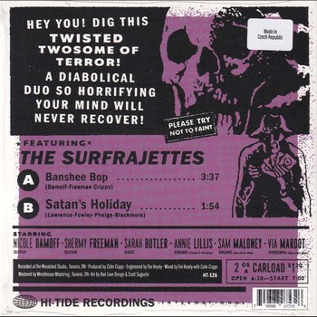 The Surfrajettes - Double Feature (7") - Image 2