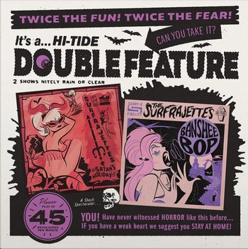 The Surfrajettes - Double Feature (7")