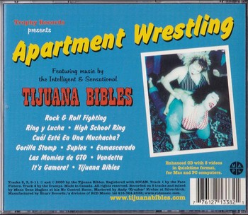 Tijuana Bibles - Apartment Wrestling (CD) - Image 2