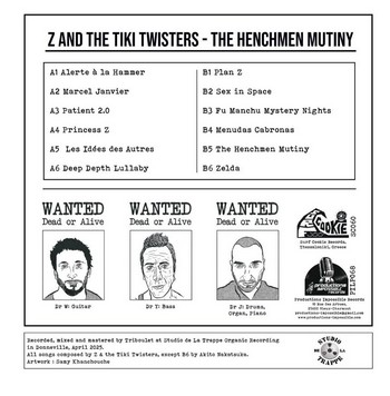 Z and The Tiki Twisters - The Henchmen Mutiny (LP) - Image 2