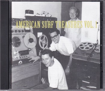 Var. Art. - American Surf Treasures Vol. 1   (CD)