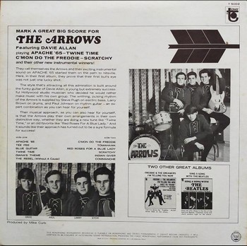 The Arrows featuring Davie Allan - Apache '65 (LP) - Image 2