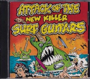 Var. Art. - Attack of the New Killer Surf Guitars   (CD)