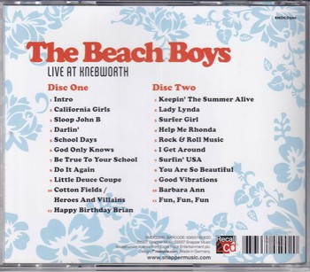 The Beach Boys - Live at Knebworth (2CD) - Image 2