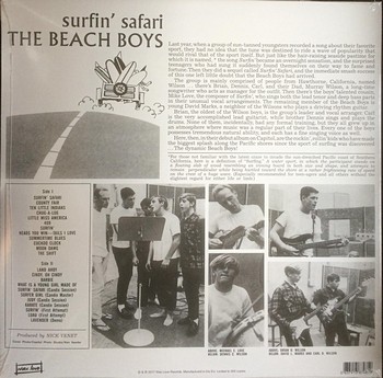 The Beach Boys - Surfin' Safari (LP) - Image 2
