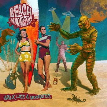 Beach Moonsters - Walk Like a Moonster   (LP)