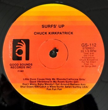 Chuck Kirkpatrick - Surf's Up   (12")