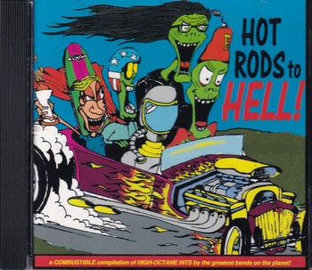 Var. Art. - Hot Rods to Hell!   (CD)