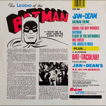 Jan & Dean - Jan & Dean Meet Batman (LP) - Image 2