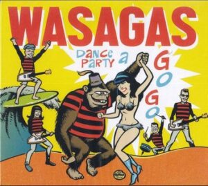 Mark Malibu and The Wasagas - Dance Party a Go-Go   (CD)