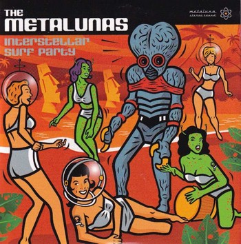 The Metalunas - Interstellar Surf Party   (CD)