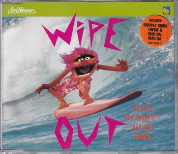 The Muppets - Wipe Out   (CD-single)