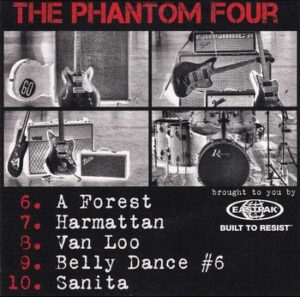 The Phantom Four & The Arguido - Album Sampler   (CD)