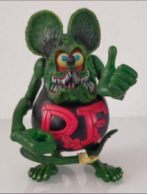 Rat Fink Black  (Action Figure)