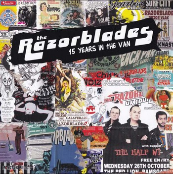 The Razorblades - 15 Years in the Van (CD)