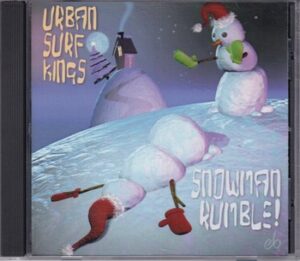 Urban Surf Kings - Snowman Rumble!   (CD)