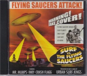 Urban Surf Kings - Surf vs. The Flying Saucers   (CD)