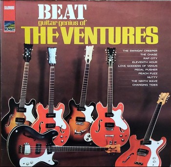 The Ventures - Beat Guitar Genius of The Ventures   (LP)