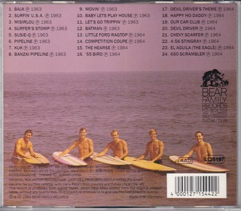 The Astronauts - Competition Coupe / Surfin' with The Astronauts (CD) - Image 2