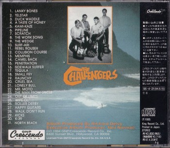 The Challengers - Killer Surf! (CD) - Image 2