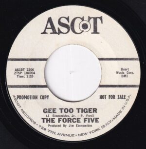 The Force Five - Gee Too Tiger   (7")
