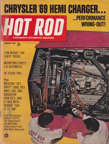 HOT ROD  February 1969   (Magazine)