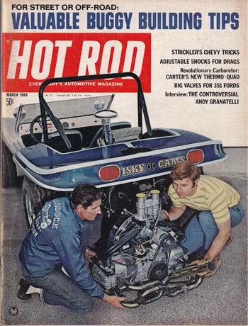 HOT ROD  March 1969   (Magazine)