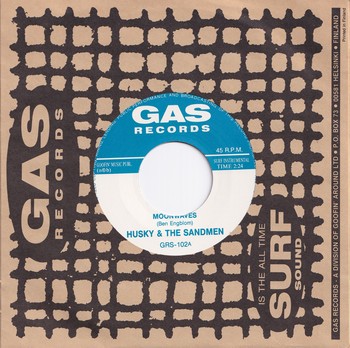 Husky & The Sandmen - Moonwaves   (7")