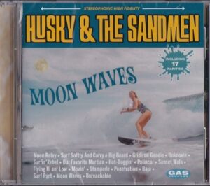 Husky & The Sandmen - Moon Waves   (CD)
