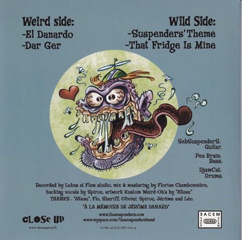 Les Suspenders - Raw Surf (7"-EP) - Image 2