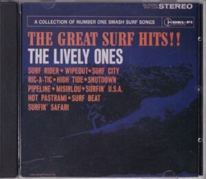 The Lively Ones - The Great Surf Hits!!   (CD)