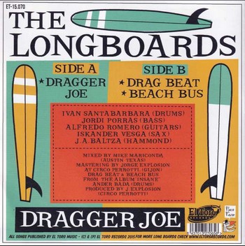 The Longboards - Dragger Joe (7") - Image 2