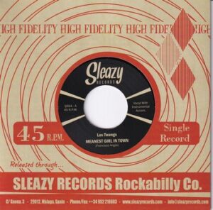Los Twangs - Meanest Girl in Town   (7")