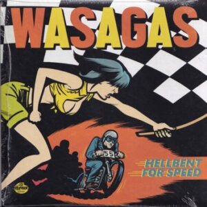 Mark Malibu & The Wasagas - Hellbent for Speed   (7"-EP)