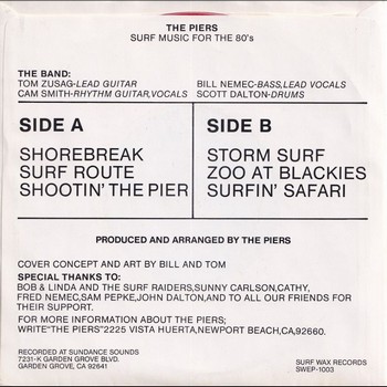 The Piers – Shorebreak (7"-EP) - Image 2