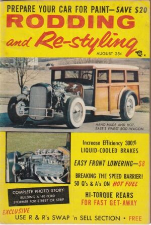 Rodding and Re-styling  August 57   (Magazine)